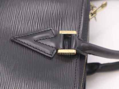 LOUIS VUITTON M54512 Epi Sorbonne Noir Handbag