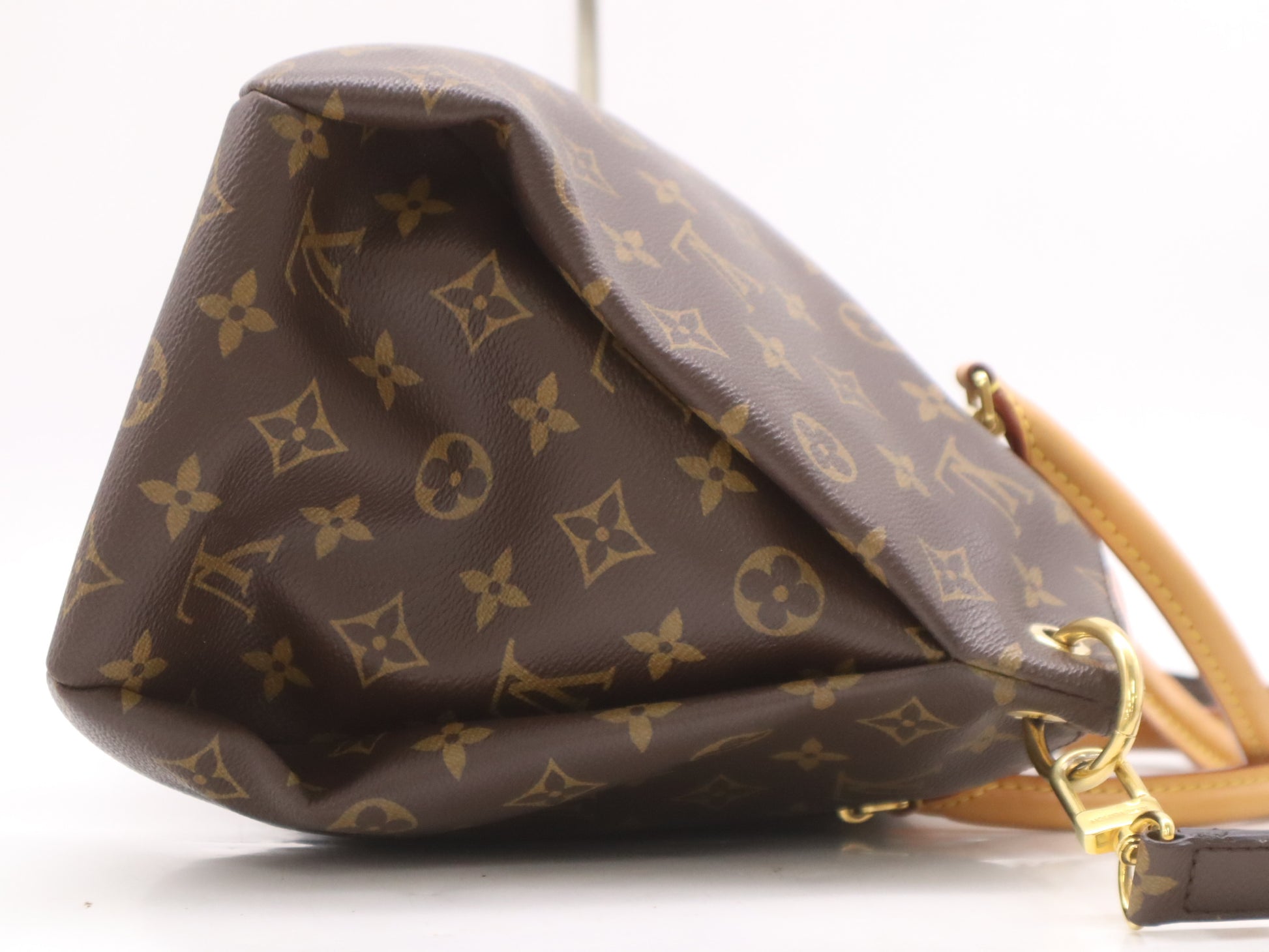 LOUIS VUITTON M40468 Monogram Pallas Rose Ballerine Shoulder Bag
