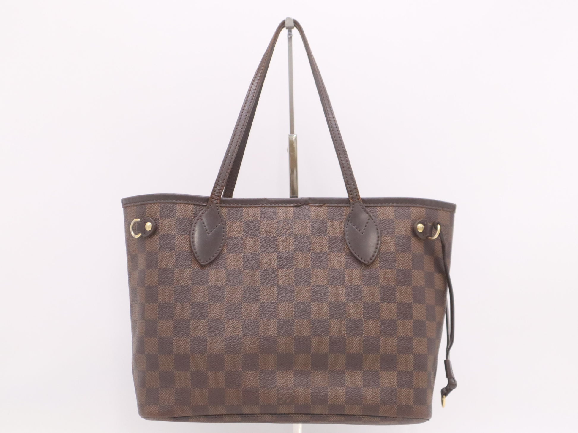 LOUIS VUITTON N51109 Damier Neverfull PM Old-Style Tote Bag