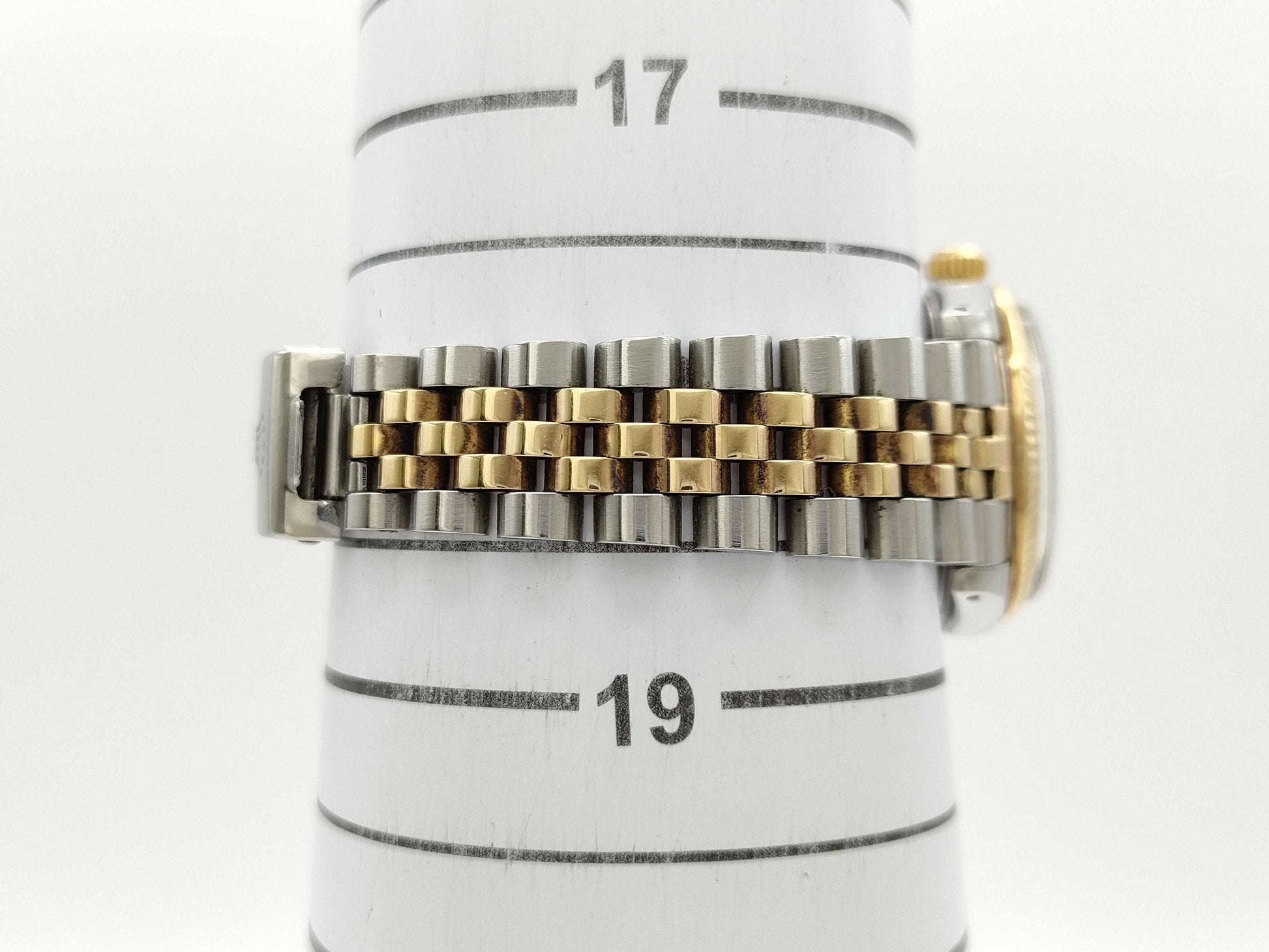 ROLEX 6827 5938585 Champagne Dial Women's Watch