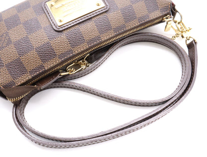 LOUIS VUITTON N55213 Damier Eva Shoulder Bag with Shoulder Strap