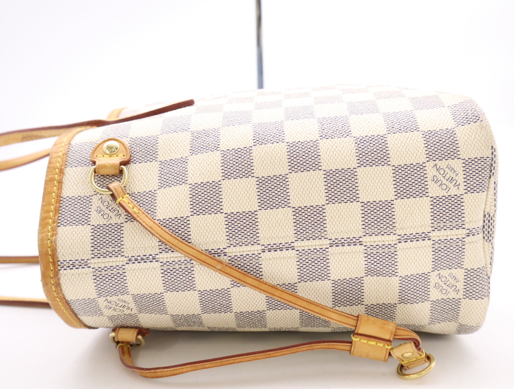 LOUIS VUITTON N51110 Azur Neverfull PM Old Model Tote Bag