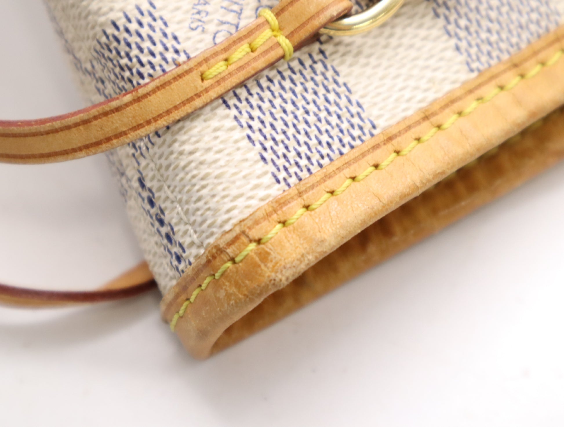 LOUIS VUITTON N51110 Azur Neverfull PM Old Model Tote Bag