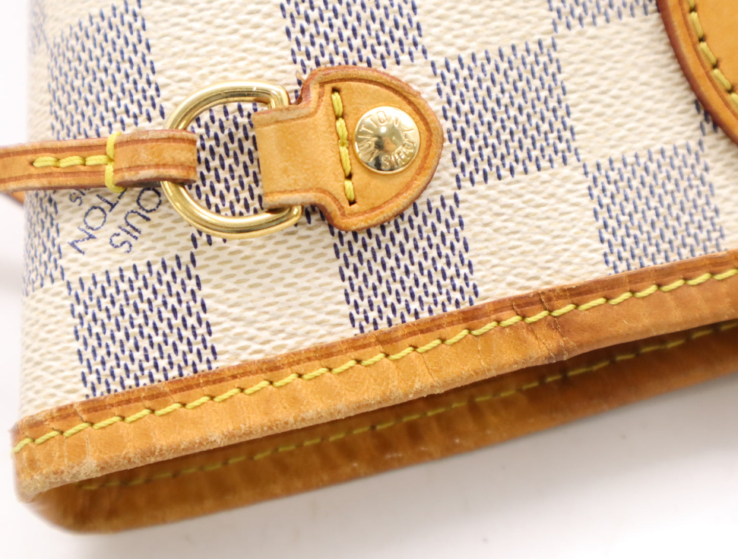 LOUIS VUITTON N51110 Azur Neverfull PM Old Model Tote Bag