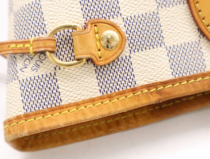 LOUIS VUITTON N51110 Azur Neverfull PM Old Model Tote Bag