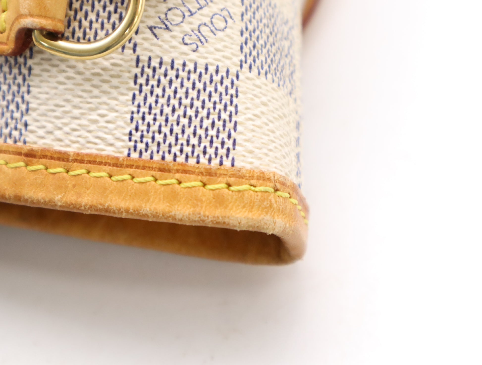 LOUIS VUITTON N51110 Azur Neverfull PM Old Model Tote Bag