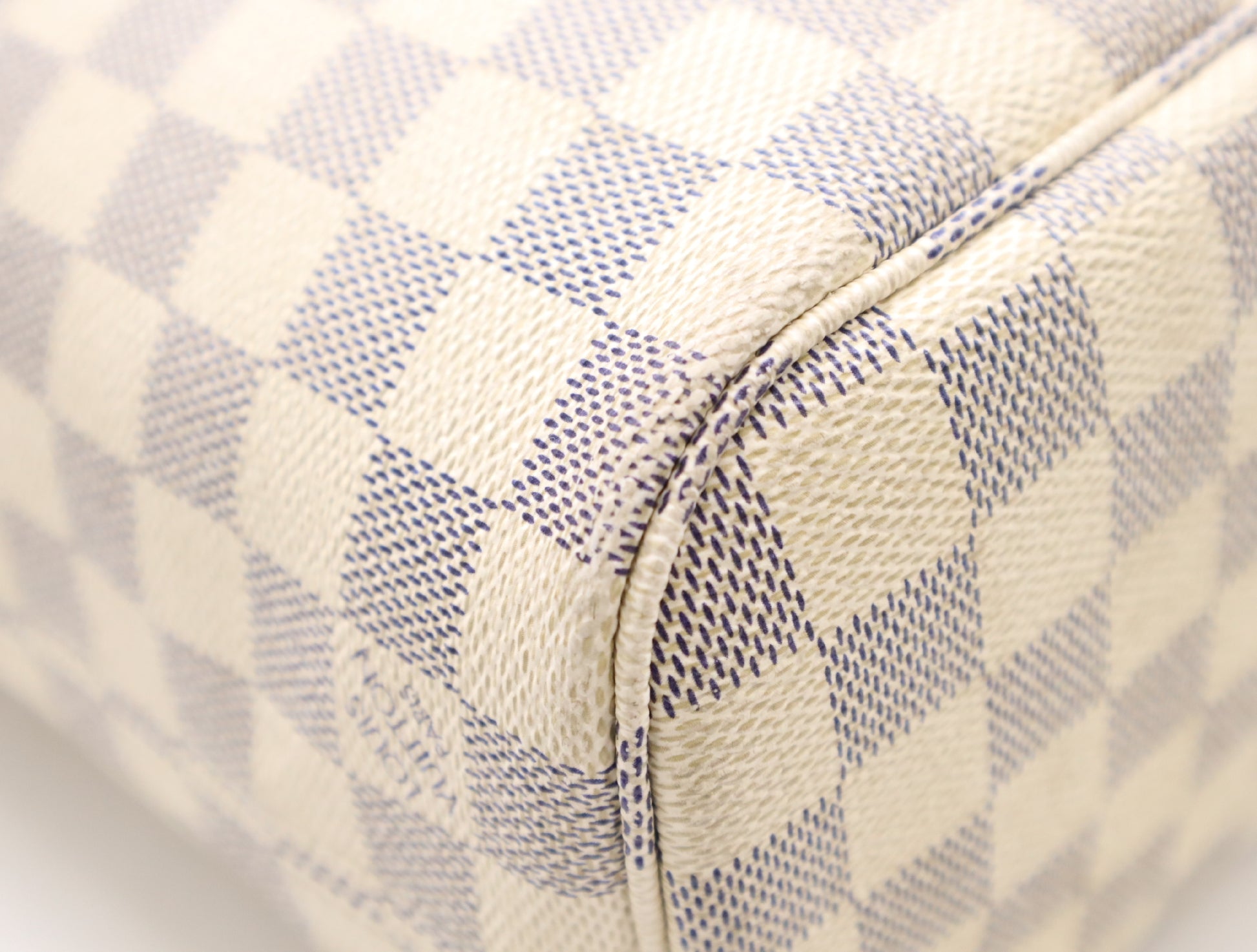 LOUIS VUITTON N51110 Azur Neverfull PM Old Model Tote Bag