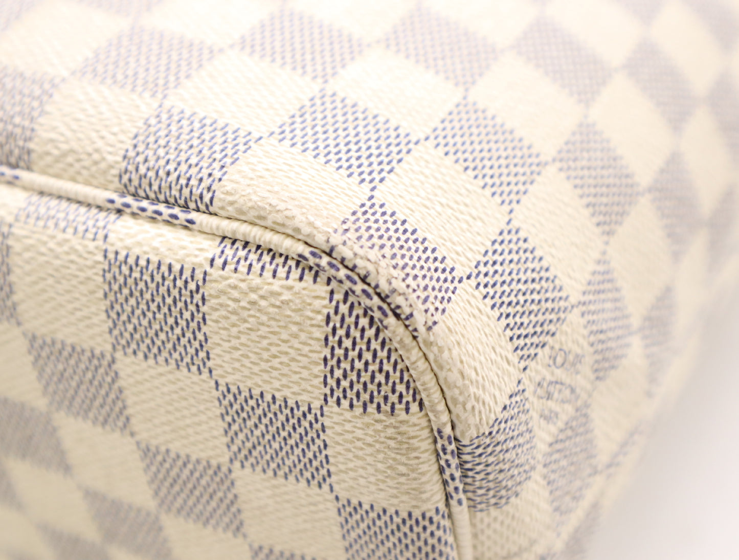 LOUIS VUITTON N51110 Azur Neverfull PM Old Model Tote Bag