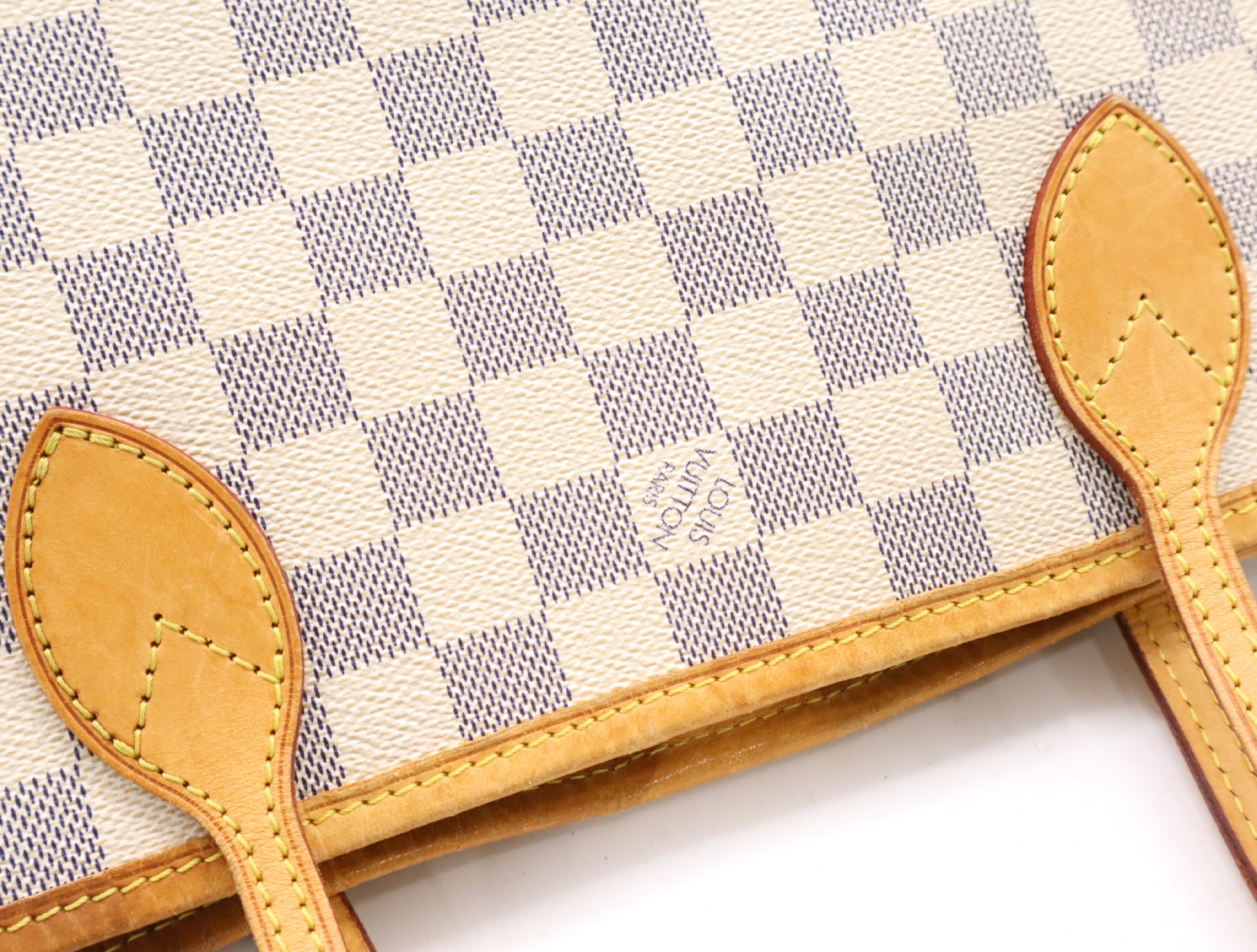 LOUIS VUITTON N51110 Azur Neverfull PM Old Model Tote Bag