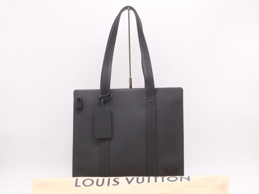 LOUIS VUITTON M57308 LV Aerogramme Take Off Tote Bag with IC Tag, Dust Bag, Padlock, and Name Tag