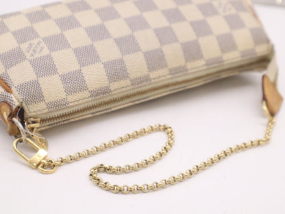 LOUIS VUITTON N55214 Azure Eva Shoulder Bag with Shoulder Strap
