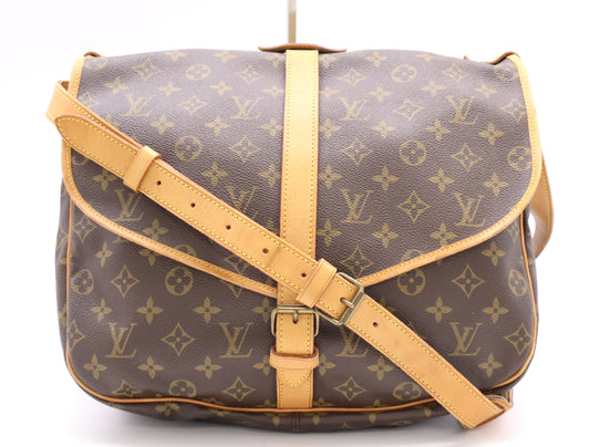 LOUIS VUITTON M42254 Monogram Saumur 35 Shoulder Bag