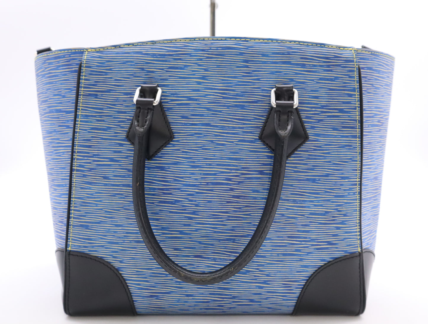 LOUIS VUITTON M56025 Epi Denim Phoenix MM Blue Tote Bag