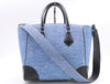 LOUIS VUITTON M56025 Epi Denim Phoenix MM Blue Tote Bag