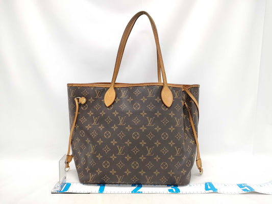LOUIS VUITTON M40156 Monogram Neverfull MM Old Model Tote Bag with Pouch