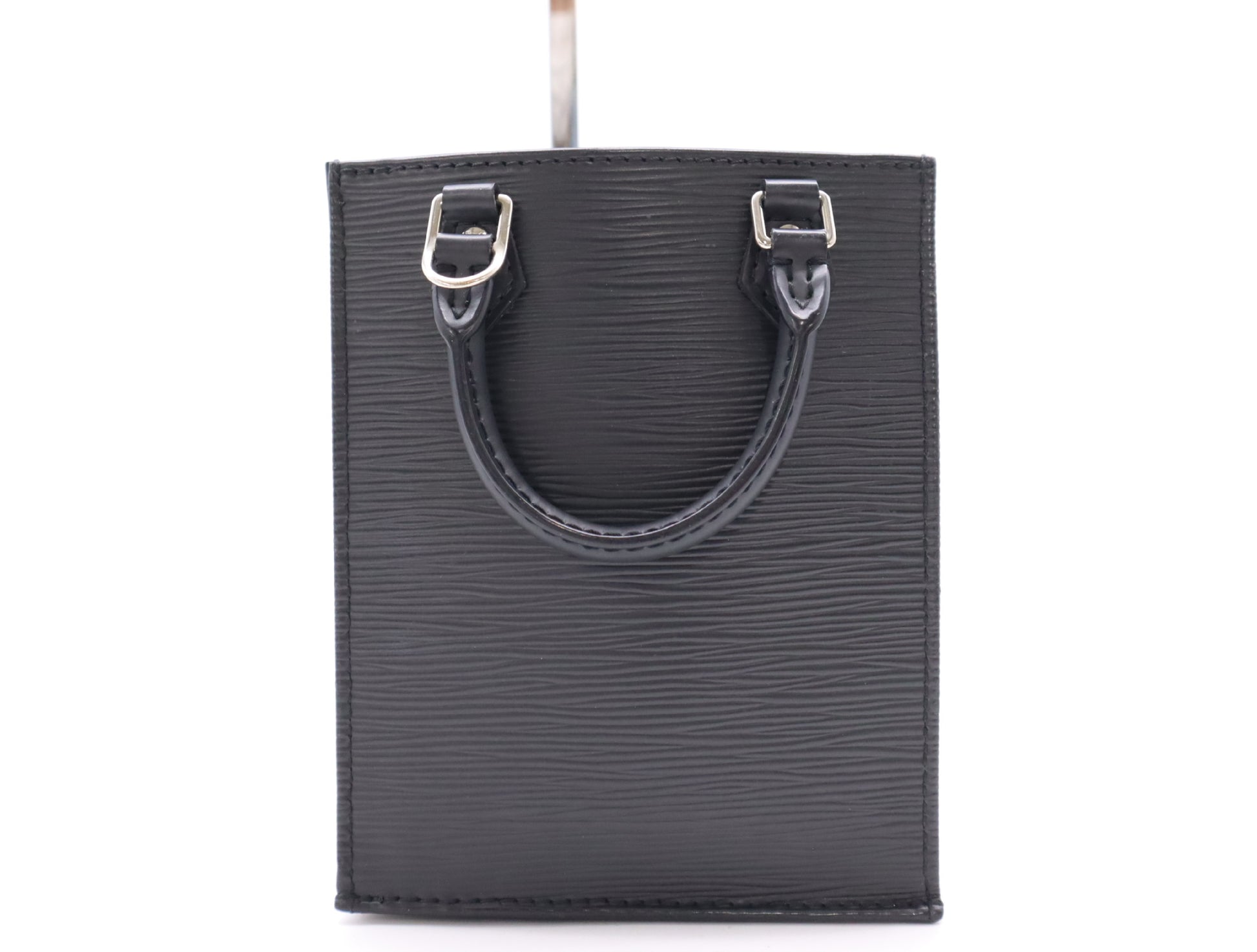 LOUIS VUITTON M69441 Petite Sac Plat Noir Shoulder Bag RFID Verified No Serial Tag
