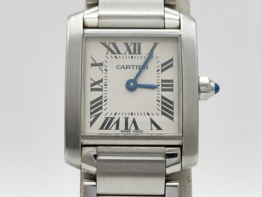 Cartier Tank Française SM W51008Q3 2384847568UF Quartz Women's Watch