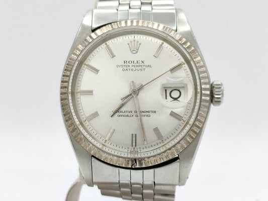 ROLEX Datejust 1601 2580630 Silver Dial Men's Watch