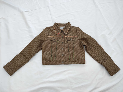 Dior Rasta Jacket, Brown, Kids, Size 8A