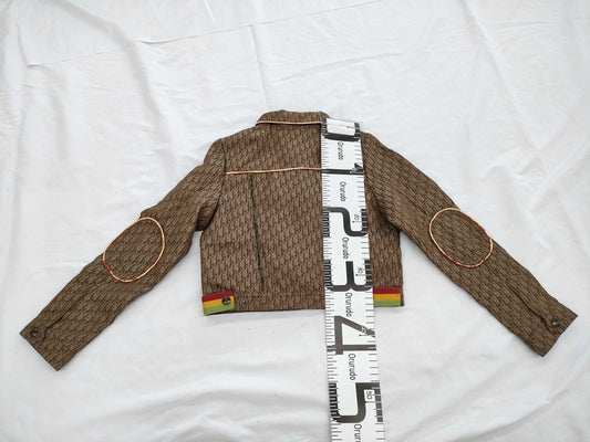 Dior Rasta Jacket, Brown, Kids, Size 8A