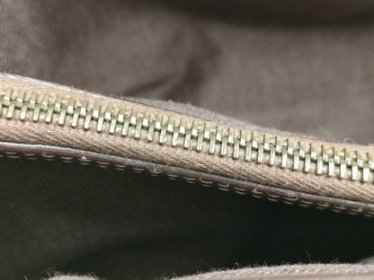 CELINE Paris Macadam Boogie Handbag Canvas Brown Handbag