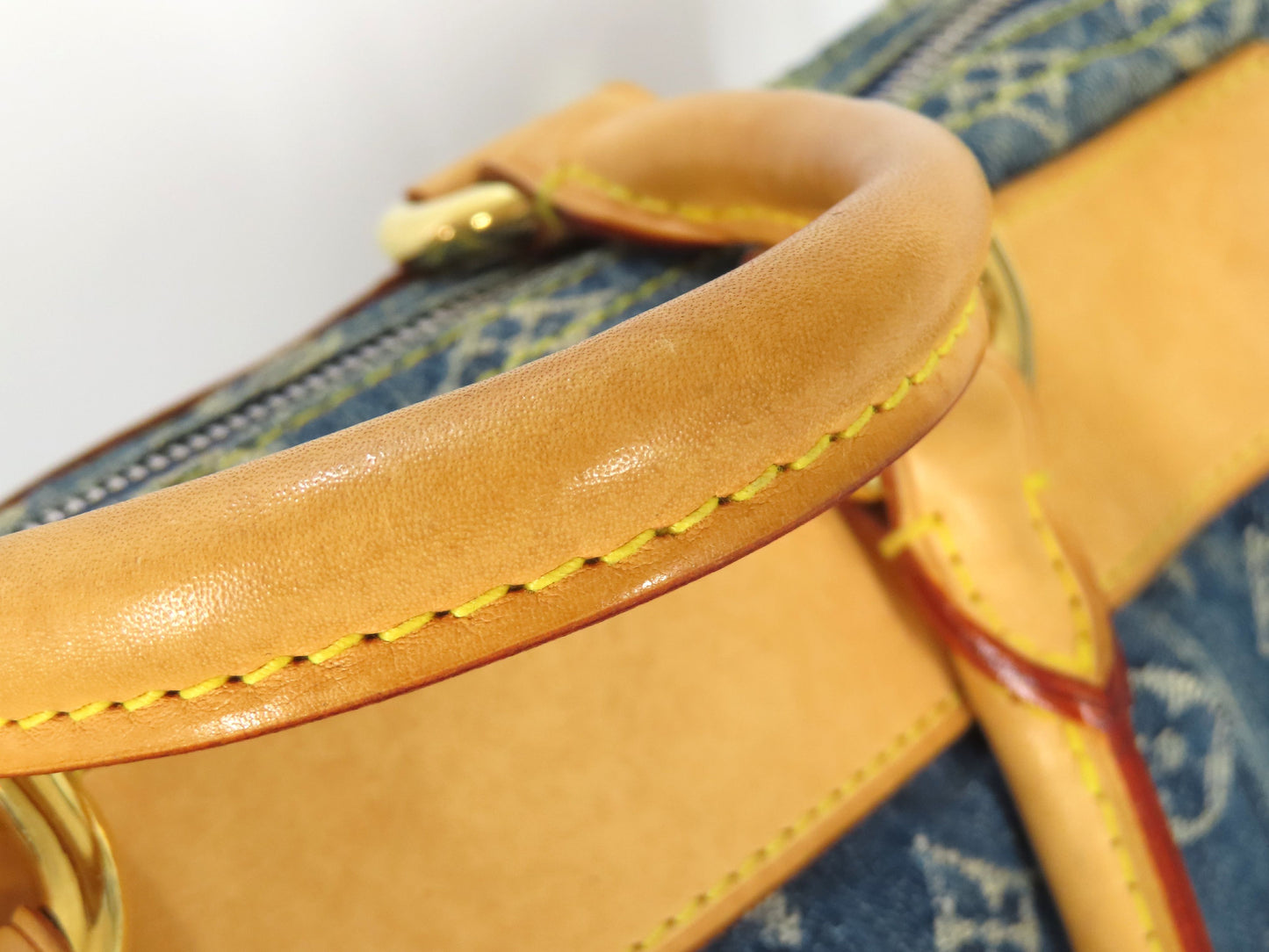 LOUIS VUITTON Monogram Denim LV Handbag Monogram Denim Neo Speedy Handbag M95019 Bag Handbag