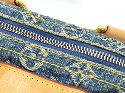 LOUIS VUITTON Monogram Denim LV Handbag Monogram Denim Neo Speedy Handbag M95019 Bag Handbag
