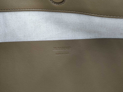 JILSANDER FOLDED TOTE MD Bag, Khaki, Shoulder Bag
