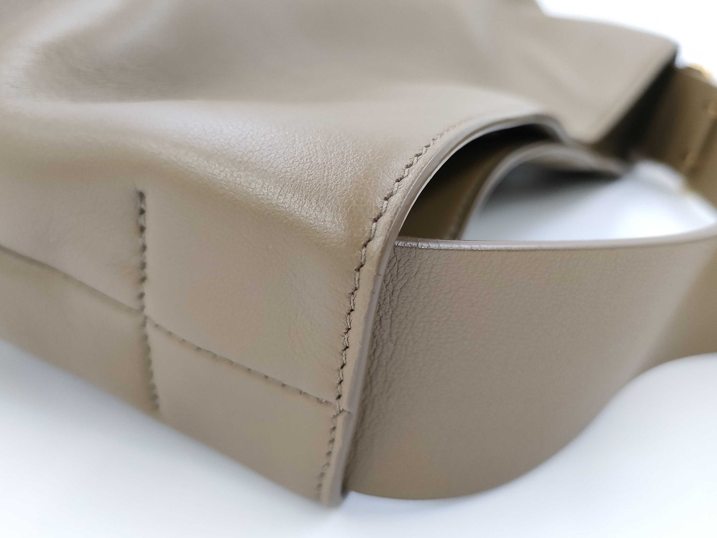 JILSANDER FOLDED TOTE MD Bag, Khaki, Shoulder Bag