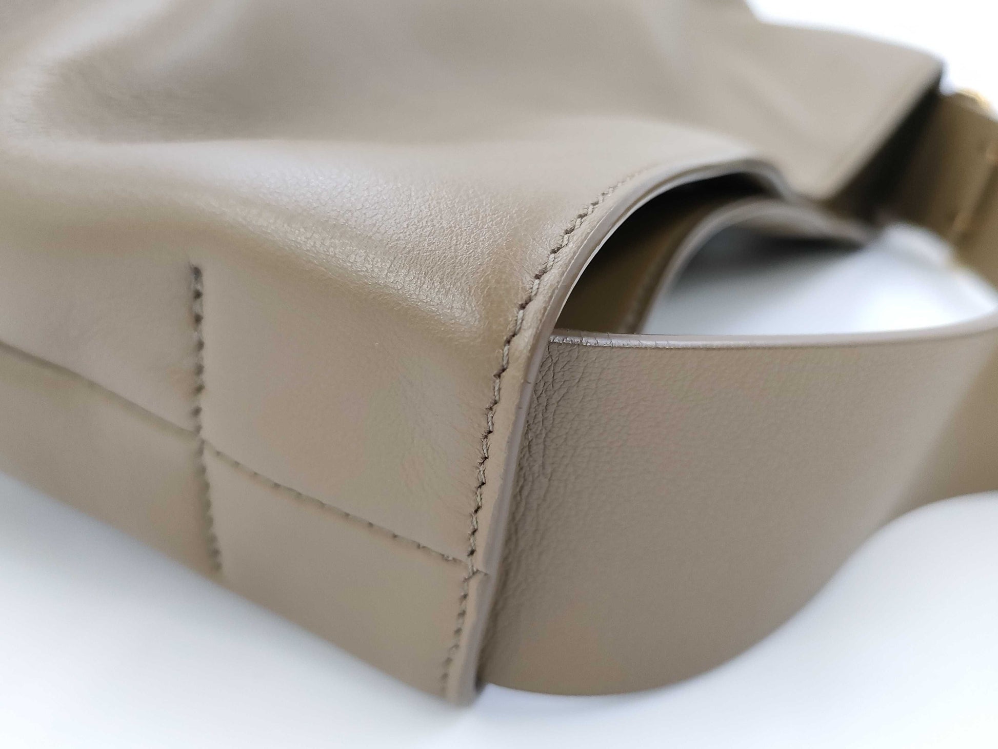 JILSANDER FOLDED TOTE MD Bag, Khaki, Shoulder Bag
