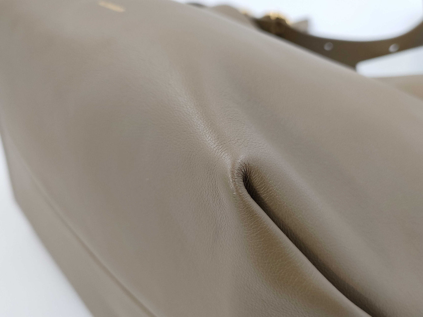 JILSANDER FOLDED TOTE MD Bag, Khaki, Shoulder Bag