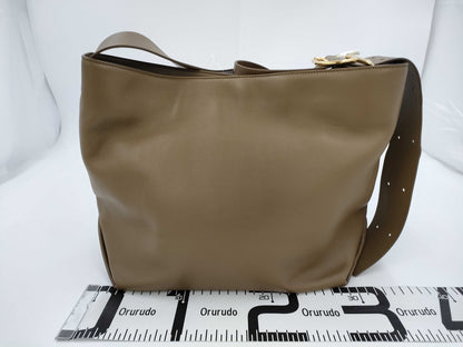 JILSANDER FOLDED TOTE MD Bag, Khaki, Shoulder Bag