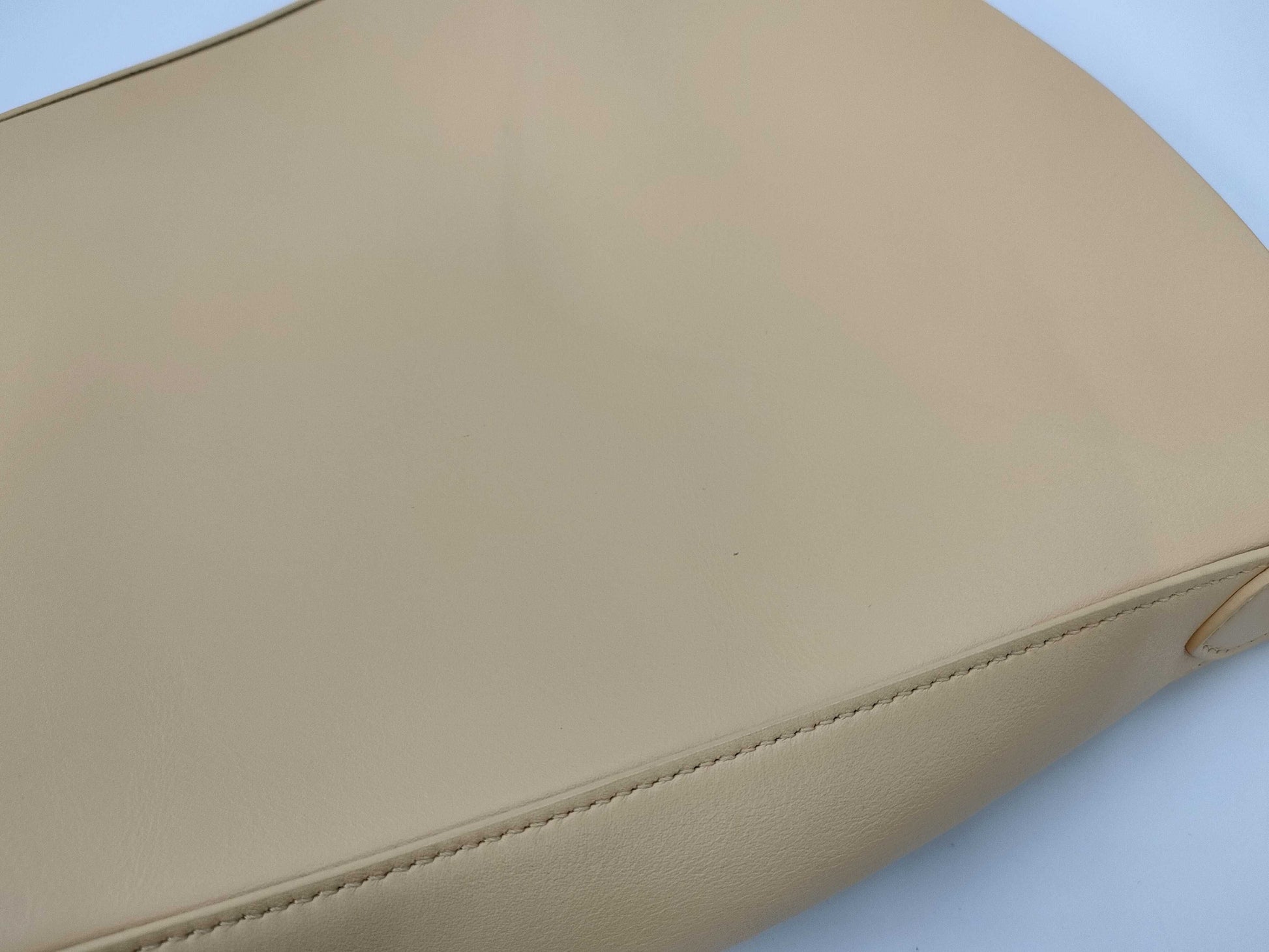 JILSANDER Chain Handle Bag - Orange Beige Shoulder Bag