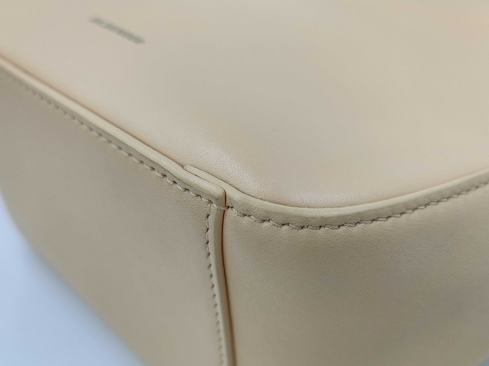 JILSANDER Chain Handle Bag - Orange Beige Shoulder Bag
