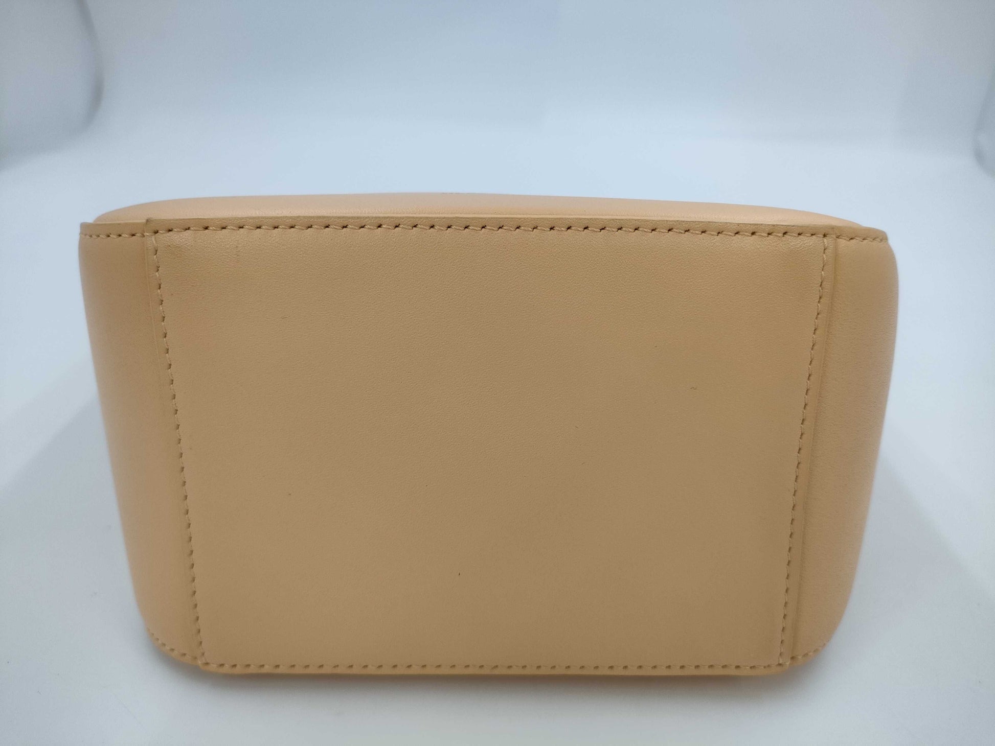 JILSANDER Chain Handle Bag - Orange Beige Shoulder Bag