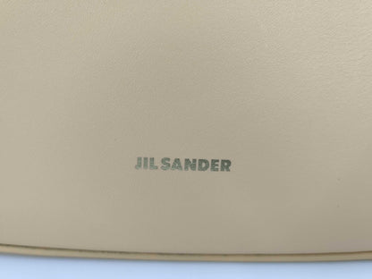 JILSANDER Chain Handle Bag - Orange Beige Shoulder Bag