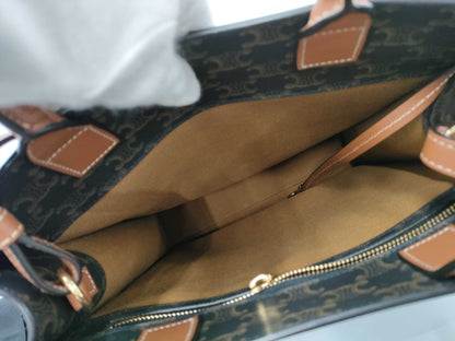 CELINE Small Vertical Cabat Tote in Brown