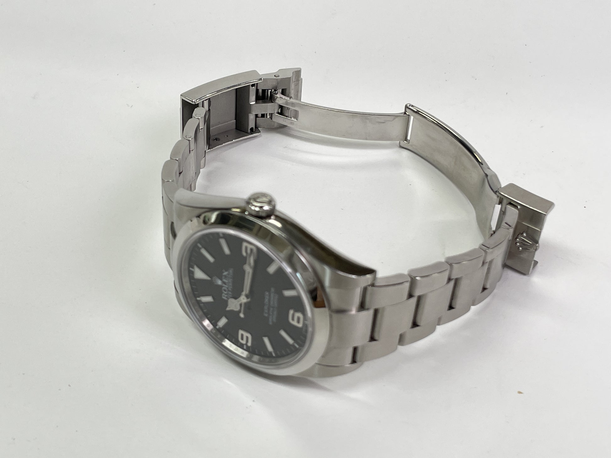 ROLEX 214270 424Q48U0 Black Dial Men's Watch