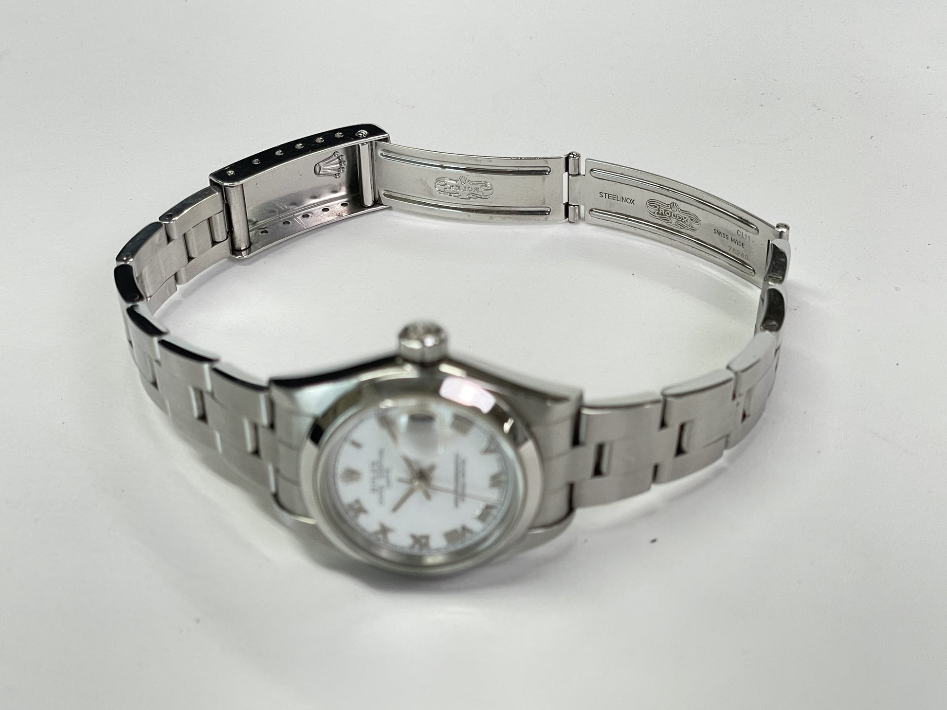 ROLEX 79160 D190247 White Dial Women's Watch