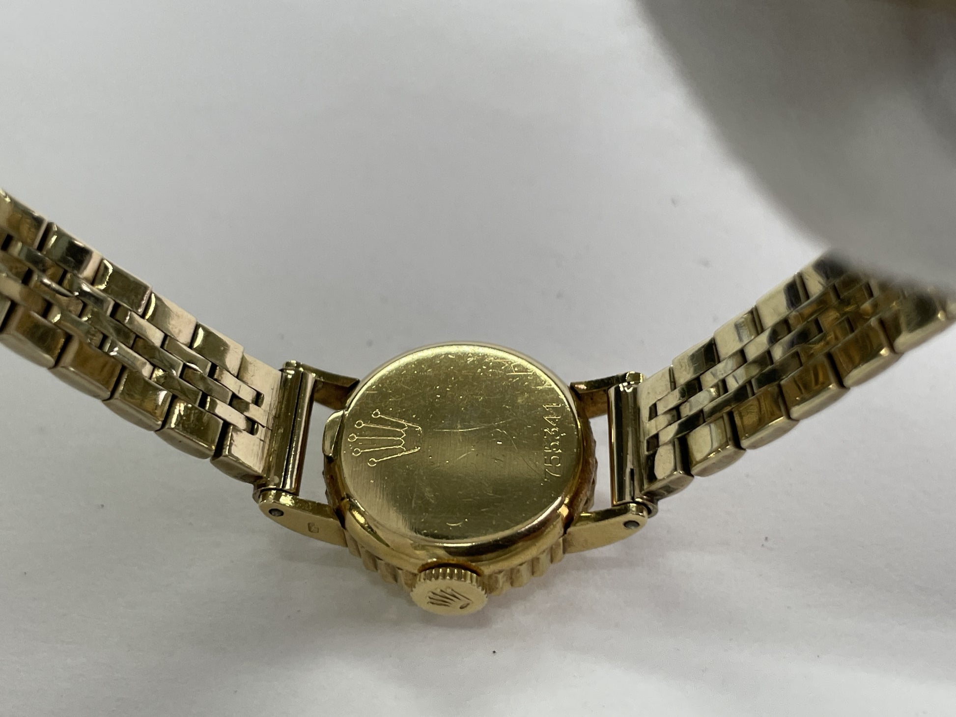 ROLEX Chameleon 755341 Manual Winding 18K Women's Watch