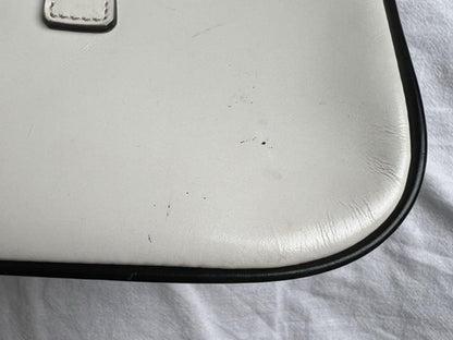 PRADA Prada Leather Handbag White Handbag