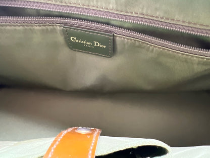Dior Galliano-era Boston bag, handbag, tote bag, shoulder bag, camo pattern shoulder bag