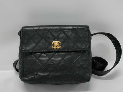 CHANEL Shoulder Bag, Lambskin with Built-in Mirror