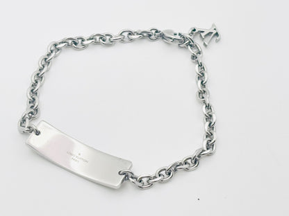 LOUIS VUITTON M00681 Bracelet Monogram Bold Silver Bracelet/Bangle