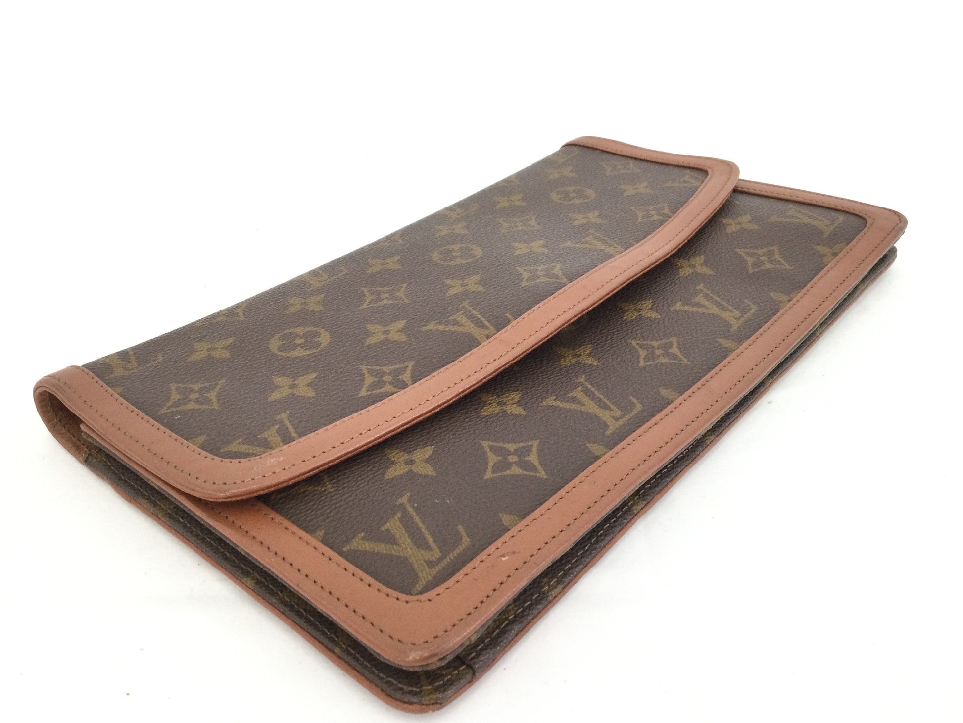 LOUIS VUITTON Pochette Dame GM Clutch Bag
