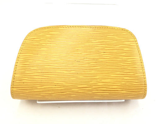 LOUIS VUITTON Dauphine Epi Yellow Pouch