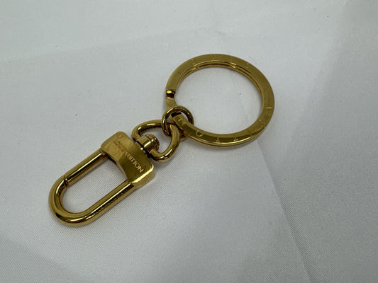 LOUIS VUITTON Anocre Keychain Gold Key Case/Keychain