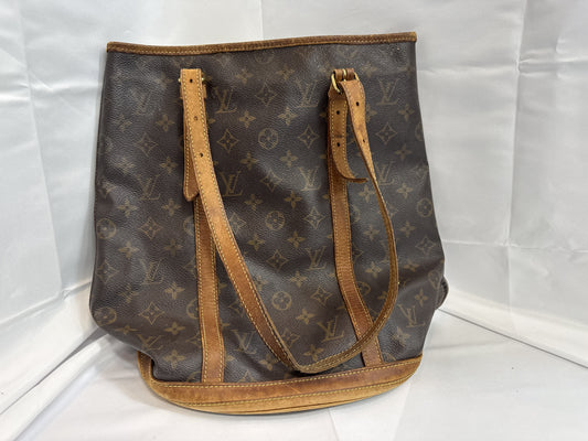 LOUIS VUITTON Monogram Bucket GM Tote Bag