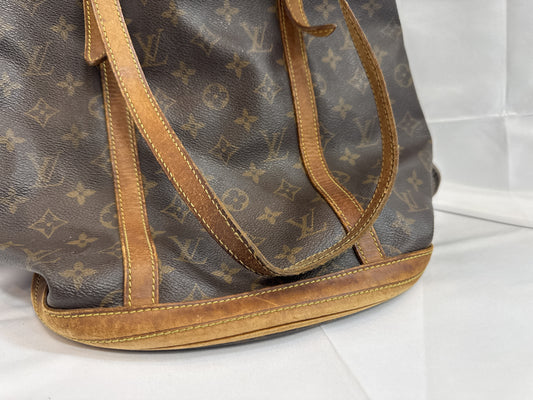 LOUIS VUITTON Monogram Bucket GM Tote Bag