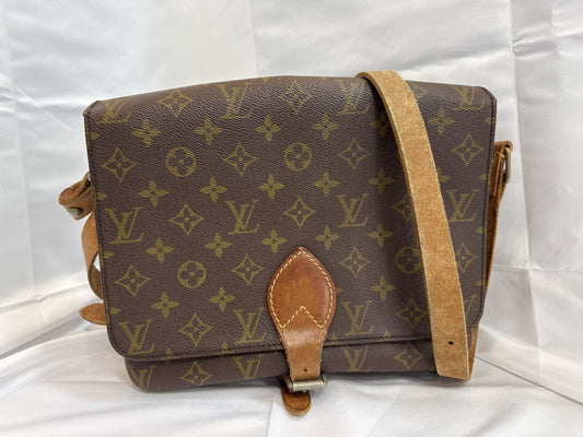 LOUIS VUITTON Monogram Cartouchiere 22 Shoulder Bag